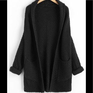 Black long sweater comfy sweater 💕